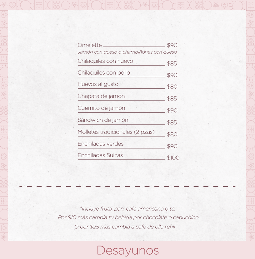 Mary's Coffee House Menu - Image 5